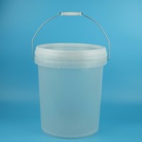 18 Liter Paint Bucket,Plastic Transparent 5 Gallon Bucket,Clear Pail For Food